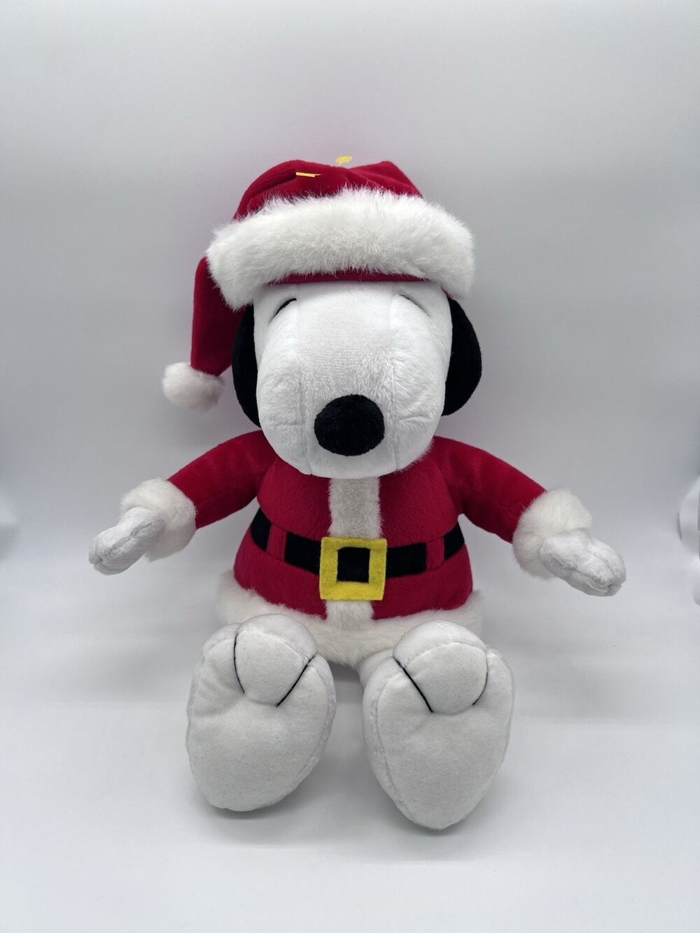 Hallmark Snoopy in Santa Outfit Christmas Plush Peanuts 16 Inches